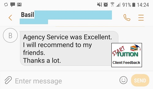 Review from Basil: Agency Service was Excellent. I will recommend to my friends. Thanks a lot